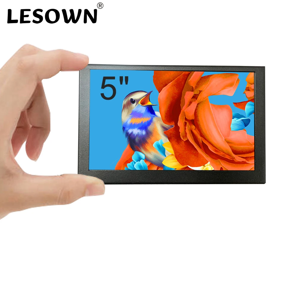 Retro Gaming Monitor - LESOWN 5 Inch Mini Monitor IPS