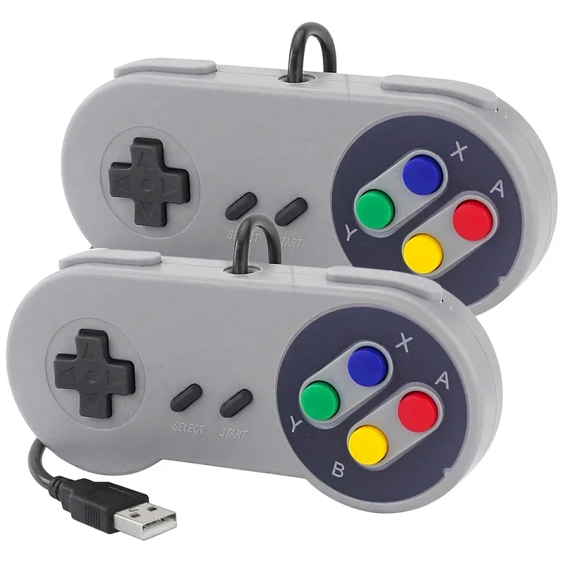 Retro Gaming Realm - Wired USB Gamepad Retro Gaming Joystick