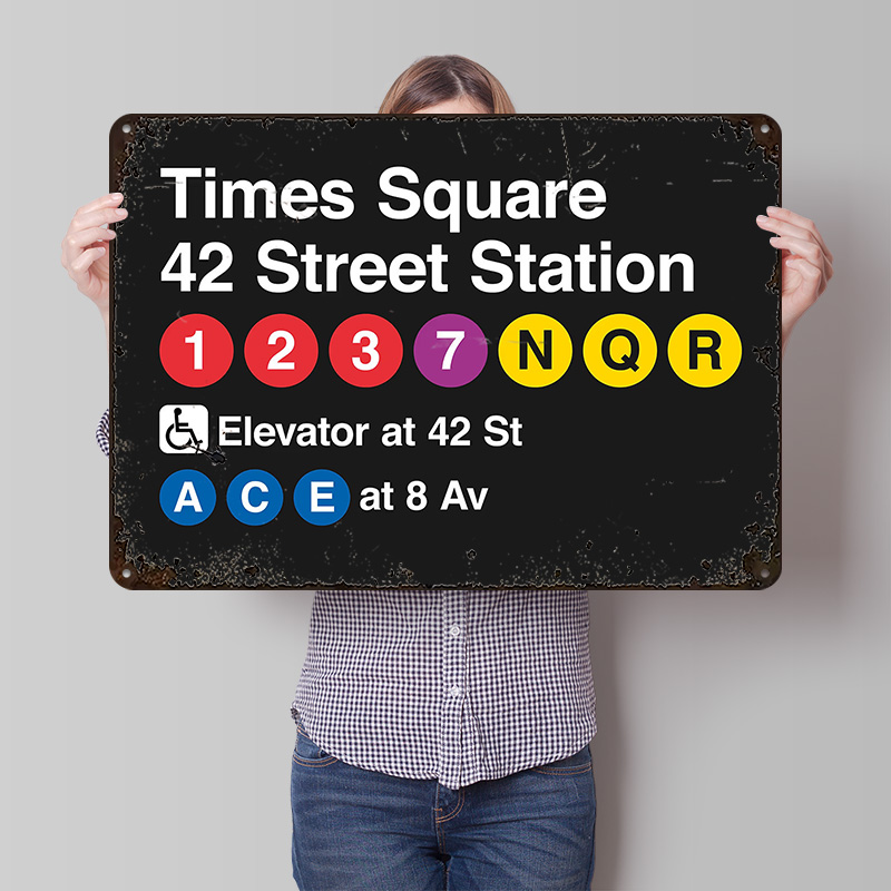 Retro Gaming York - New York Subway Lines H1 Metal