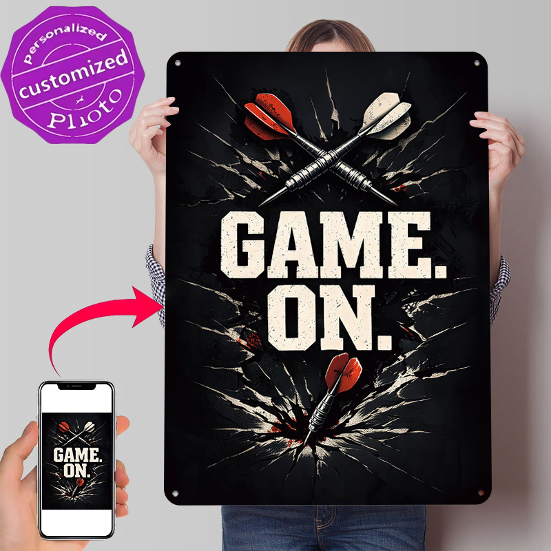 Retro Gaming On - GAME. ON. Darts 3D Printed Texture