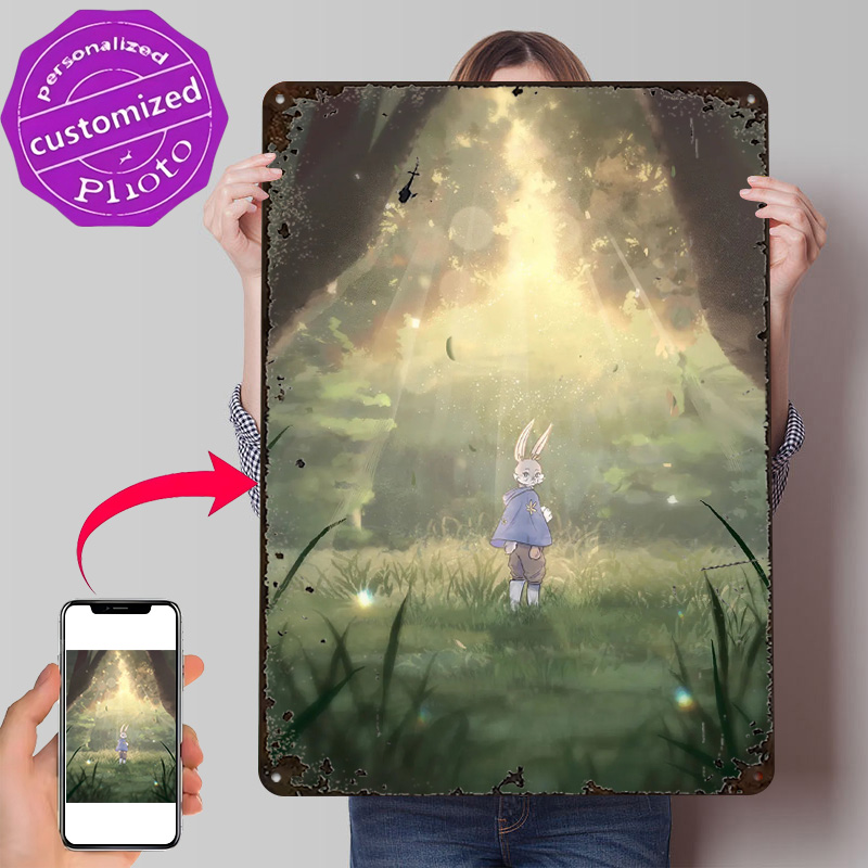 Bunny on a Field Poster Retro  - đánh giá và giá Retro Gaming On