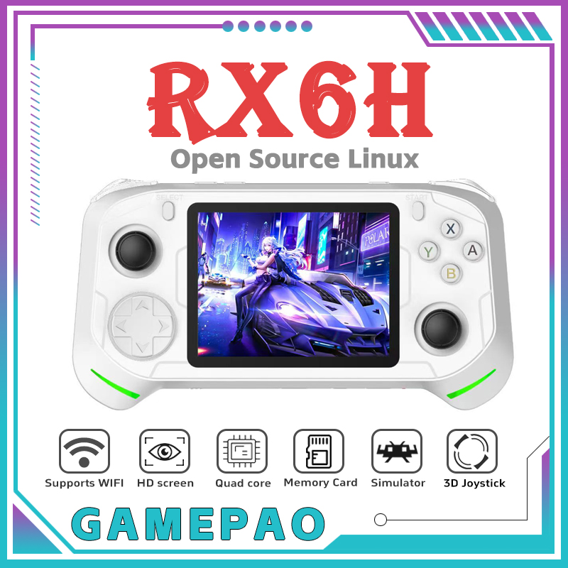 Open Source RX6H Retro Handhel - đánh giá và giá Retro Gaming Power Bank