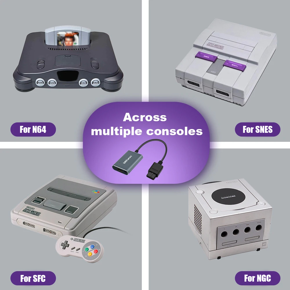 Bitfunx 720P Svideo / AV To HD - đánh giá và giá Retro Gaming Hdmi