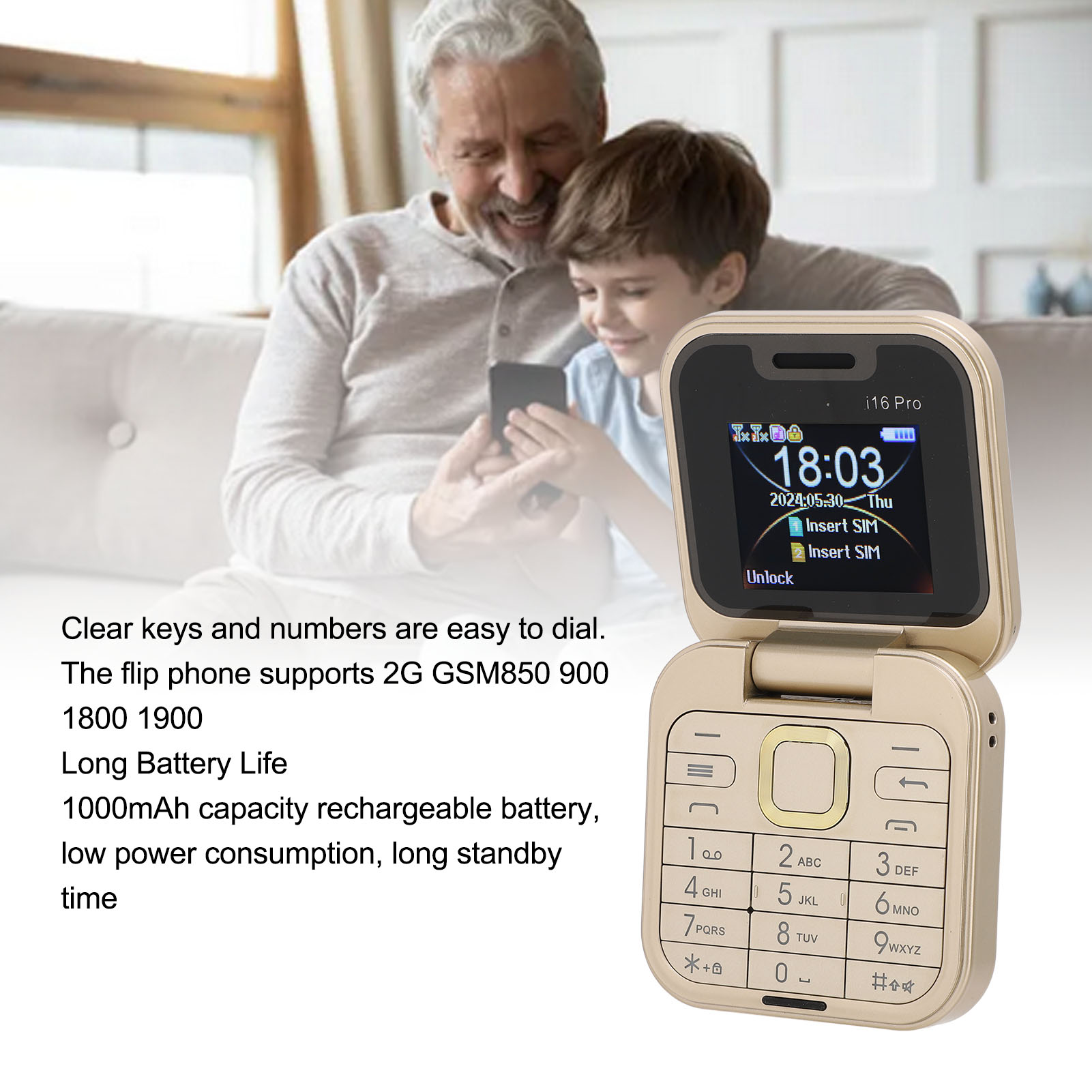 2G Big Buttons  Phone Support  - đánh giá và giá Retro Gaming Power Bank