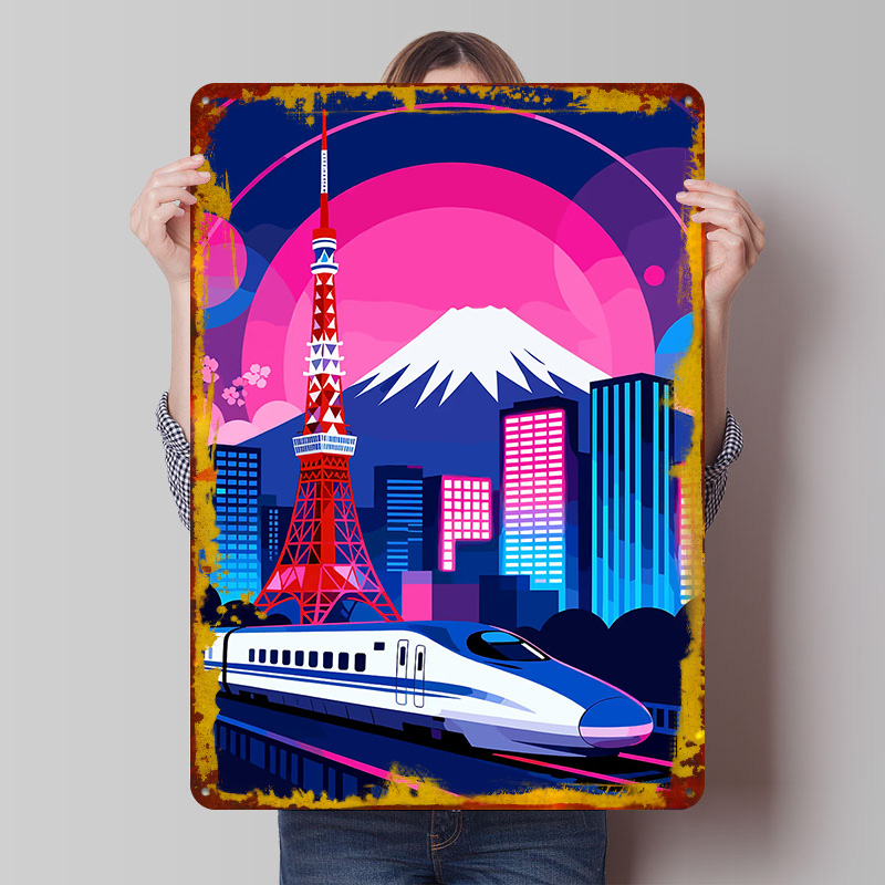 Tokyo Cityscape With Bullet Tr - đánh giá và giá Retro Gaming Tokyo