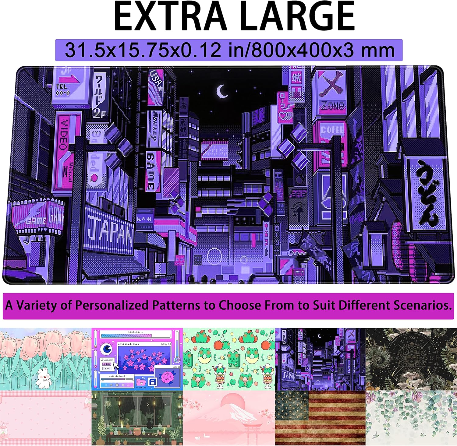 Tokyo Street Purple Neon Pixel - đánh giá và giá Retro Gaming Tokyo
