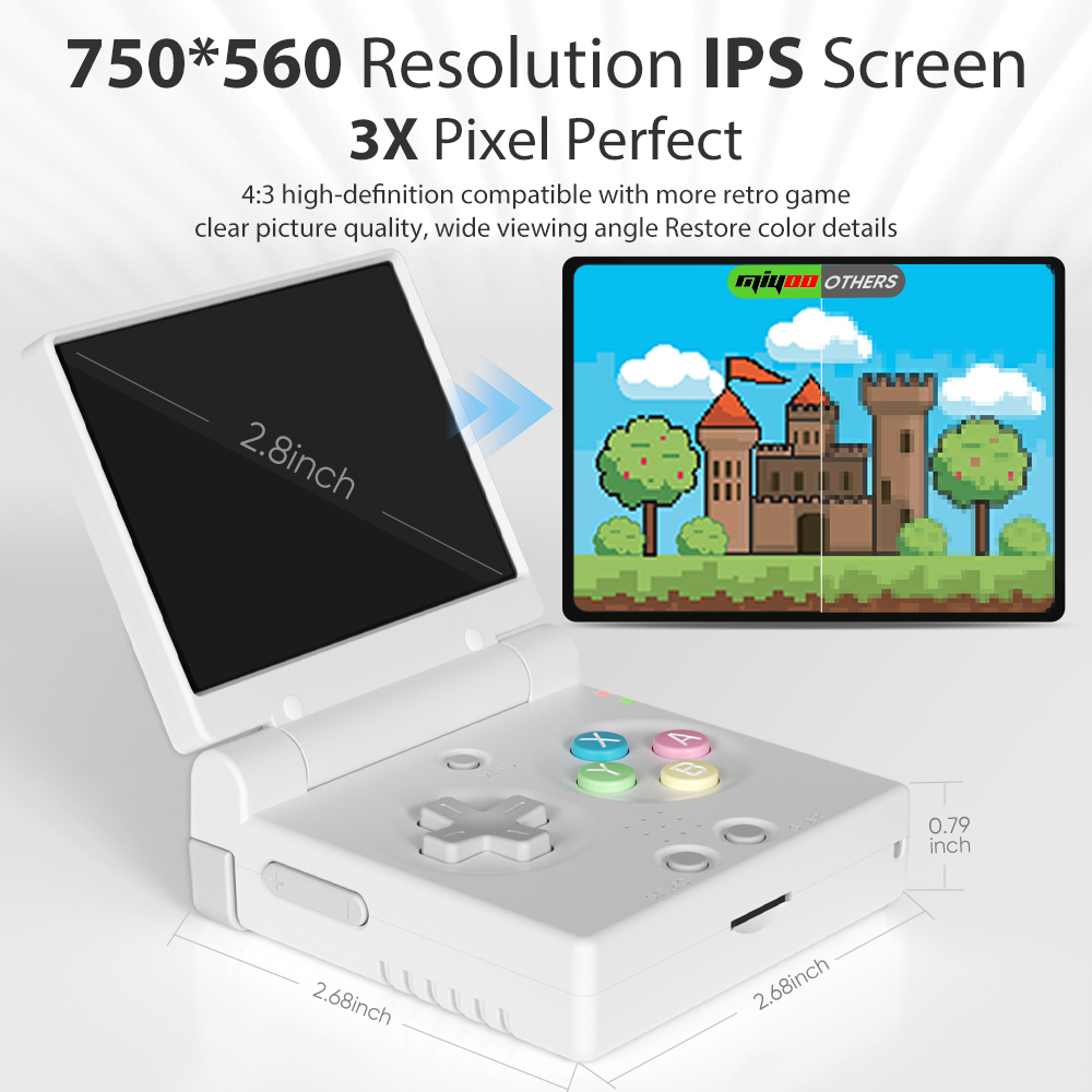 MIYOO Mini Flip Retro Handheld - đánh giá và giá Retro Gaming Power Bank