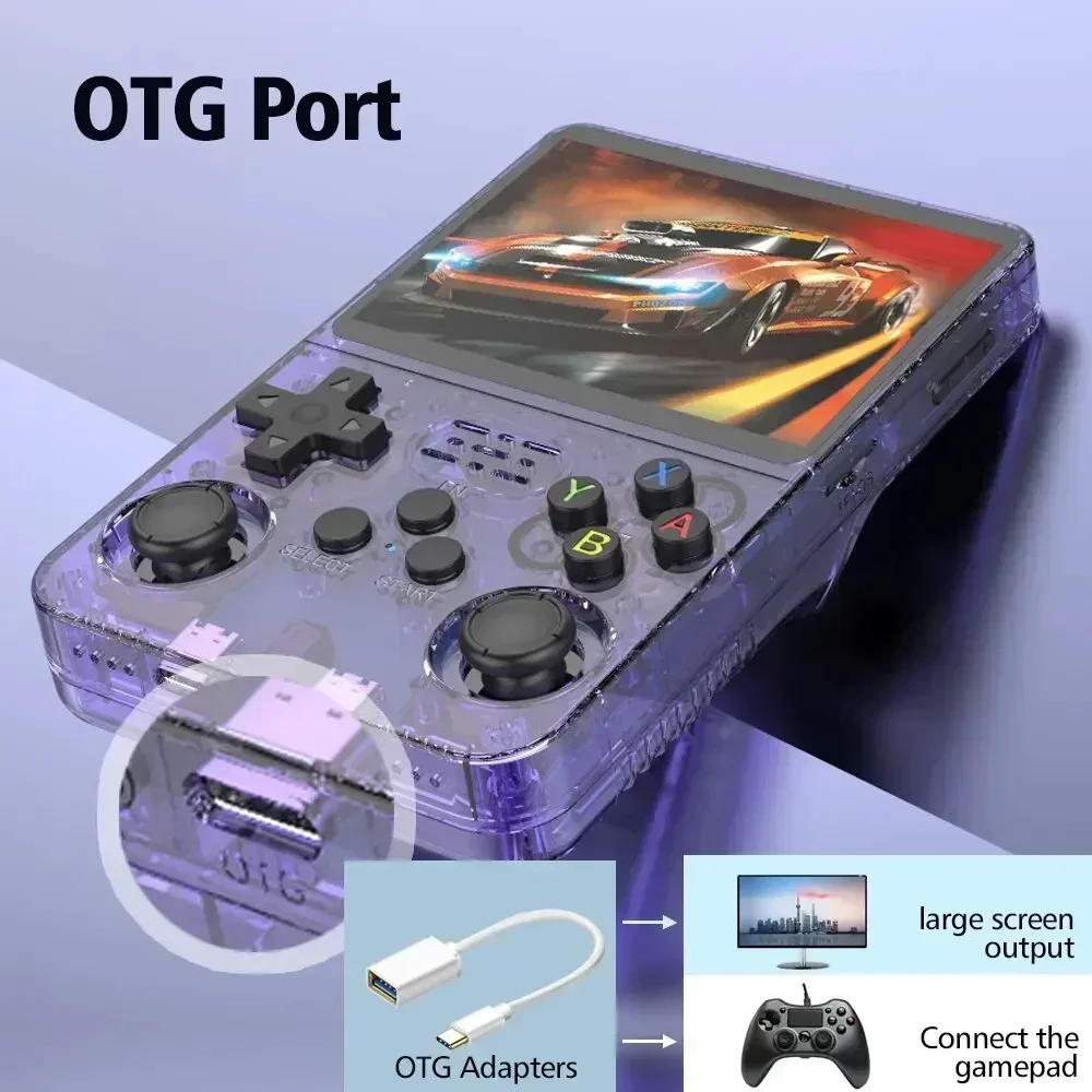 R36S Handheld Game Console ARK - đánh giá và giá Retro Gaming Power Bank