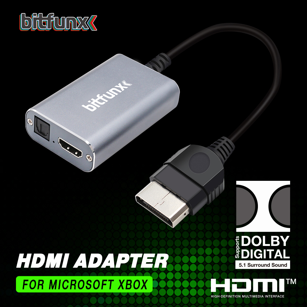 Bitfunx HDMI™ Adapter for XBOX - đánh giá và giá Retro Gaming Realm