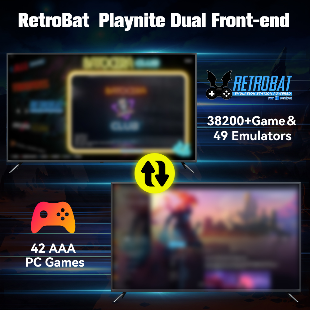 Retrobat＆Playnite System HDD R - đánh giá và giá Retro Gaming Hdmi