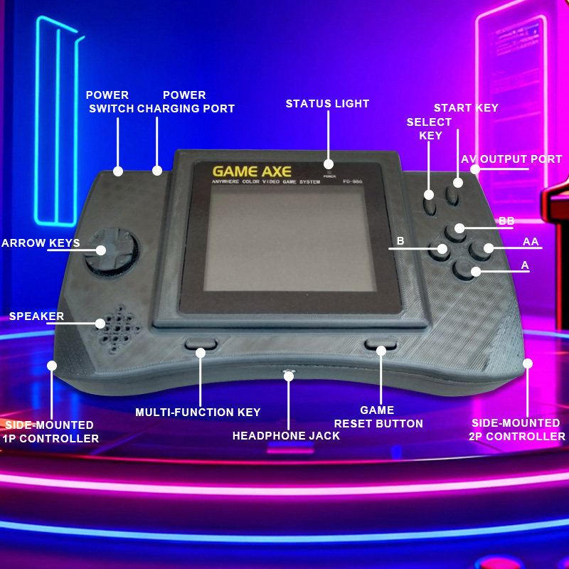 PFT Elite 4-Inch Handheld Arca - đánh giá và giá Retro Gaming Arcade Console