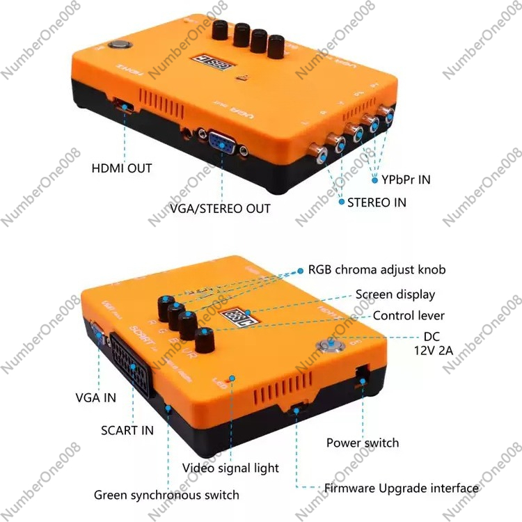Low Resolution Game RGBS Compo - đánh giá và giá Retro Gaming Hdmi