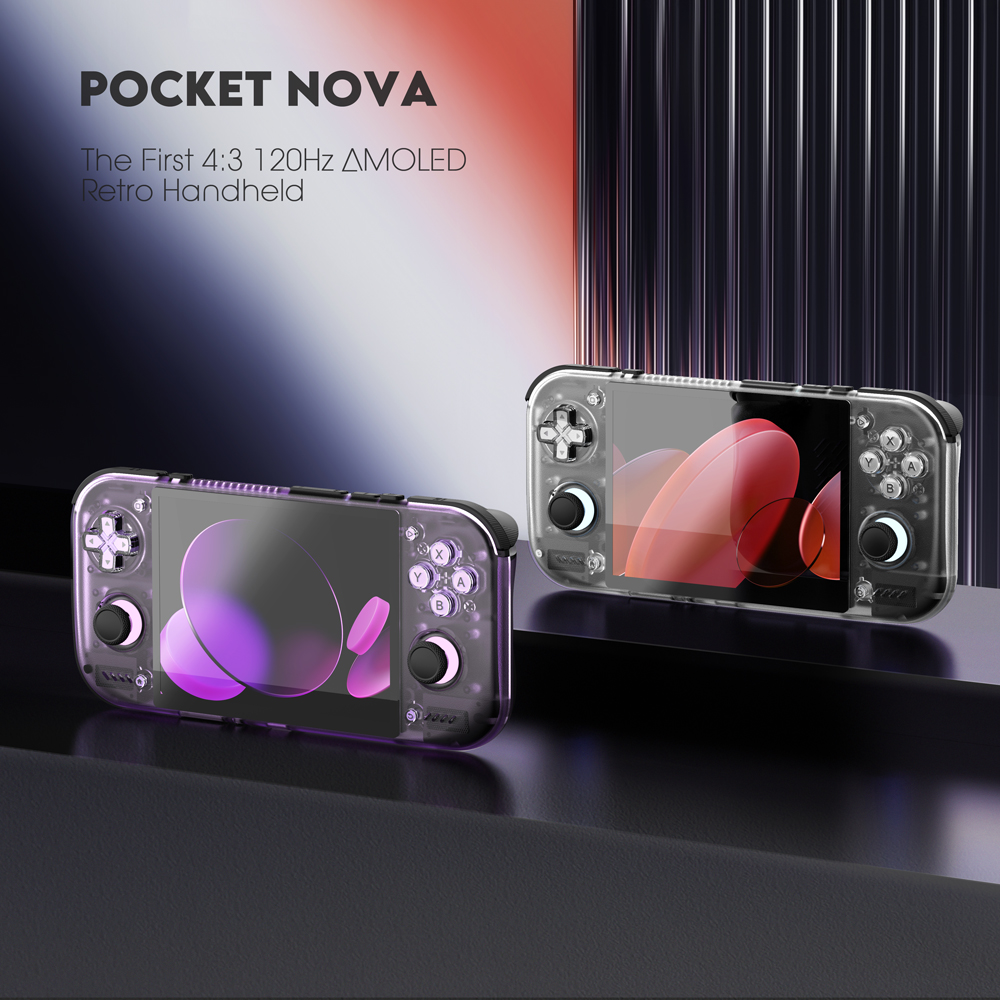 Retroid Pocket Nova 4:3 OLED 9 - đánh giá và giá Retro Gaming Power Bank