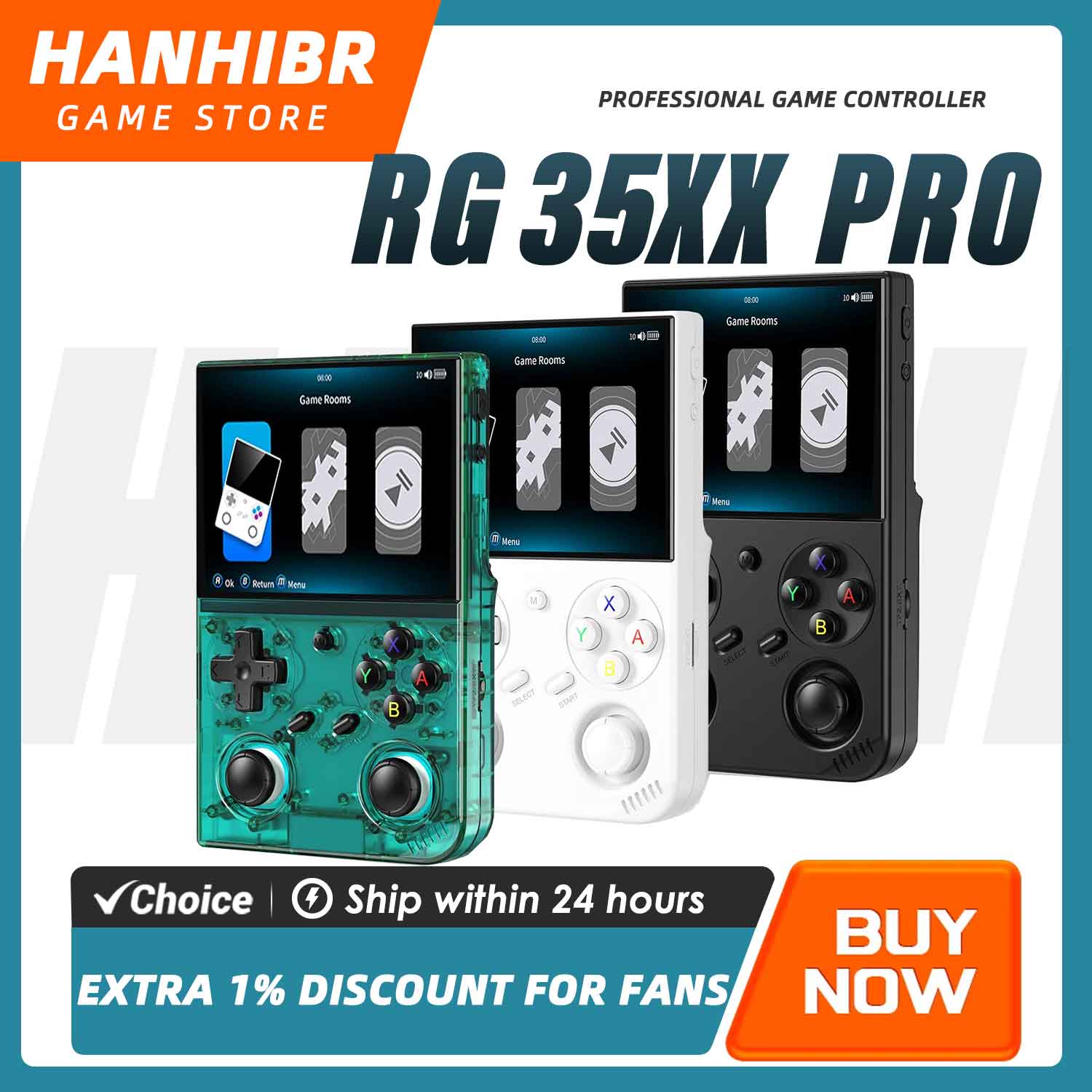 ANBERNIC RG35XX Pro Vertical R - đánh giá và giá Retro Gaming Hdmi