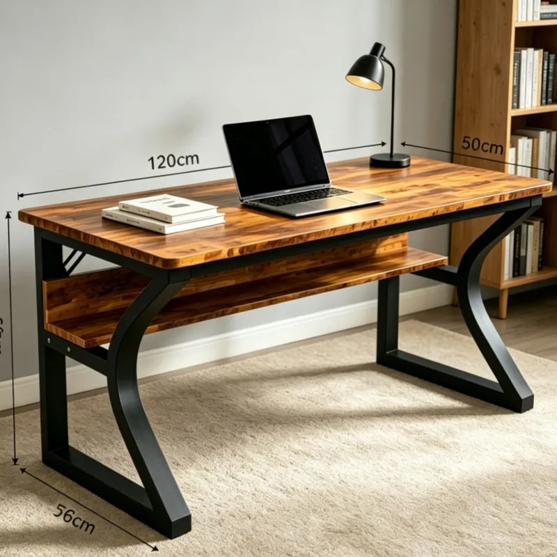 Retro Wrought Iron Computer De - đánh giá và giá Retro Gaming Table