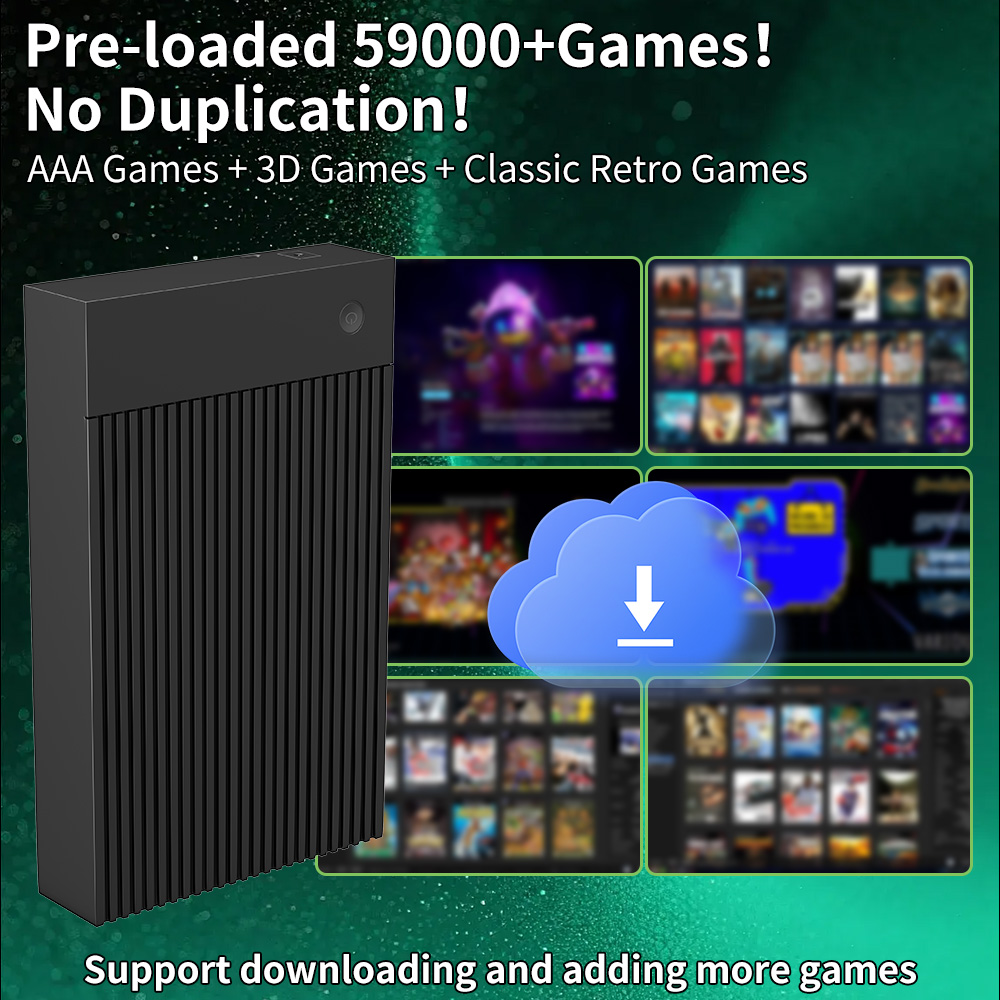 Hyper Base MIX 4T Retro HDD 59 - đánh giá và giá Retro Gaming Box