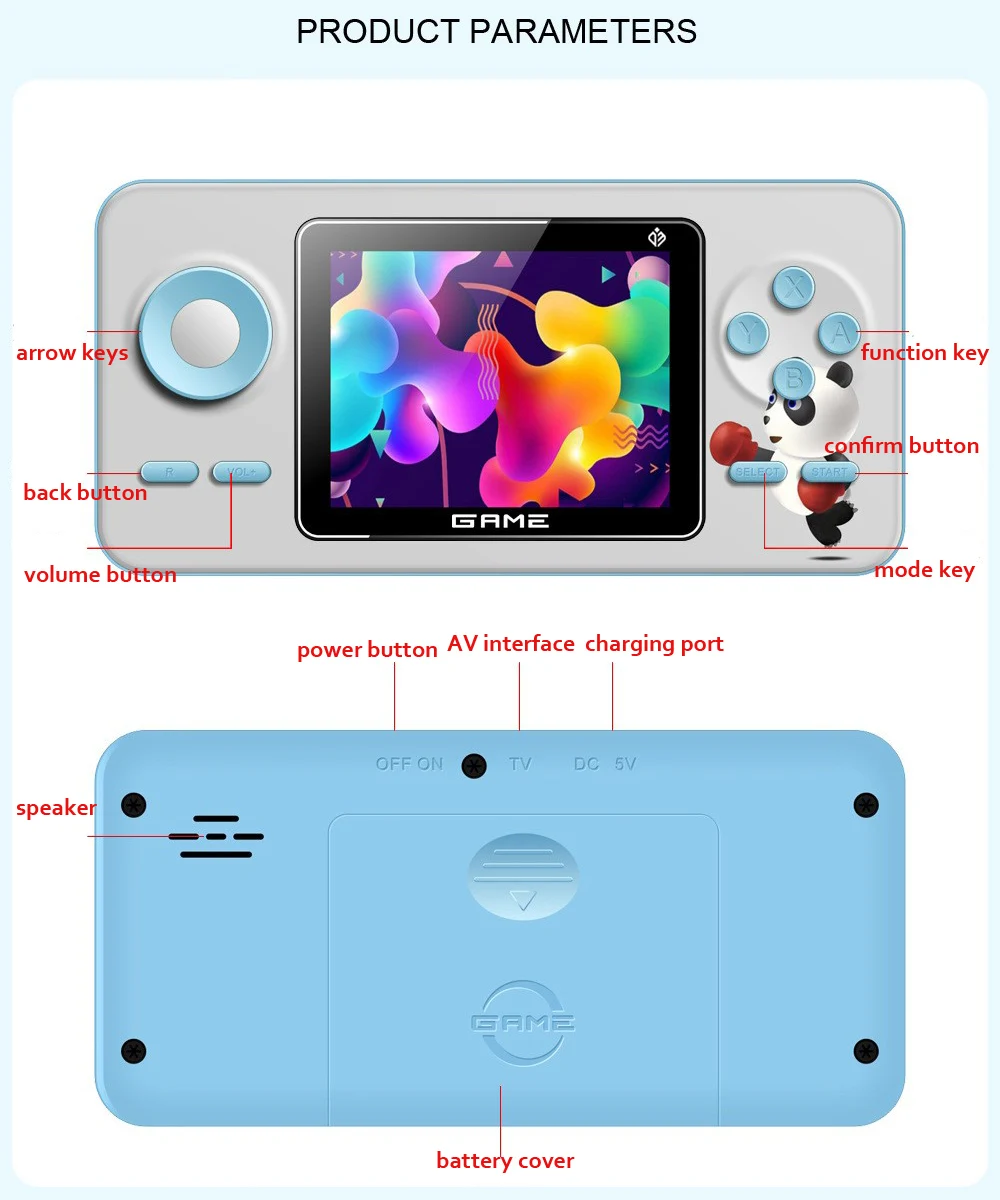 New S5 Mini Retro Video Gaming - đánh giá và giá Retro Gaming Power Bank