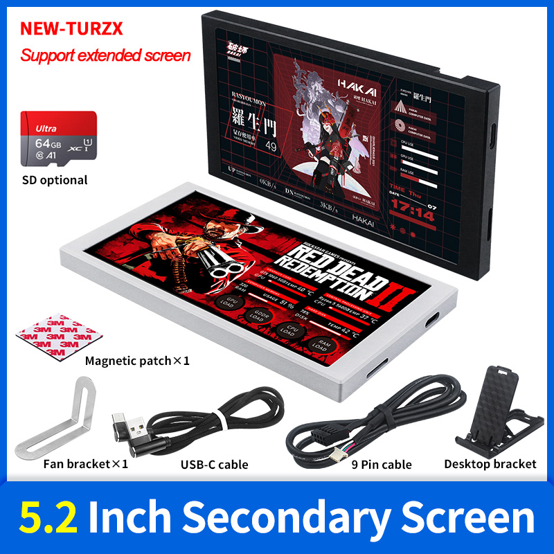 New 5.2 Inch IPS Type C Second - đánh giá và giá Retro Gaming Monitor
